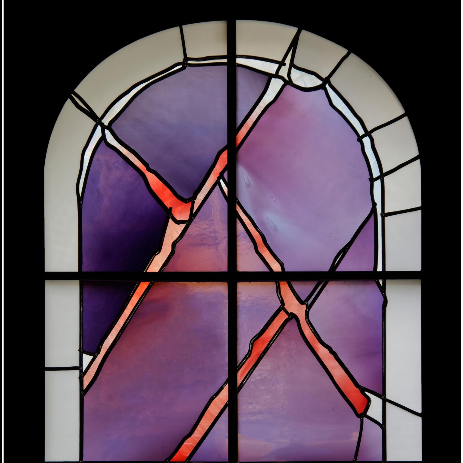 Konventskirche, Passionsfenster