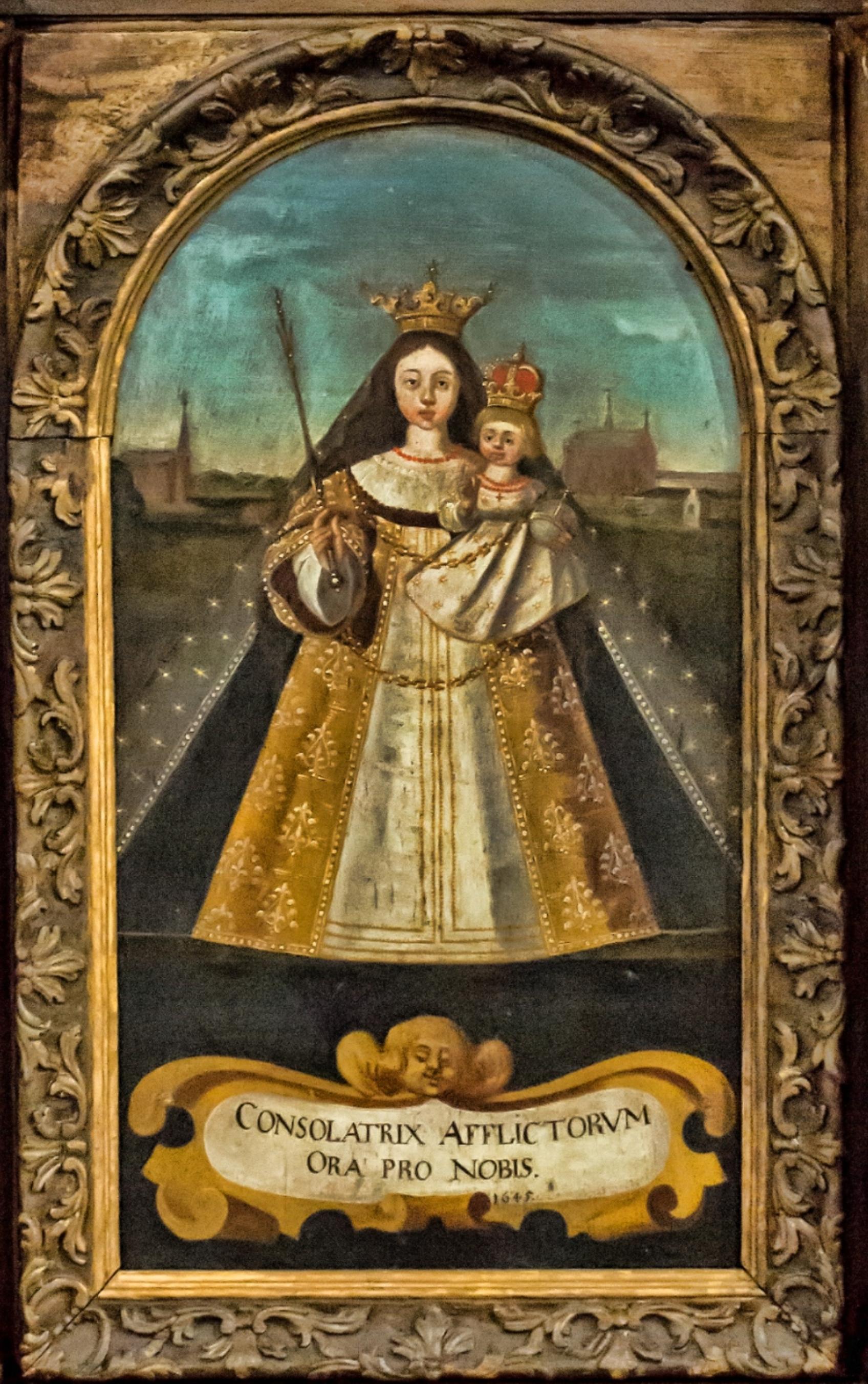 Wand-Altärchen mit Bild der Kevelaer-Madonna, 1645 (c) Karl-Heinz Wagemans