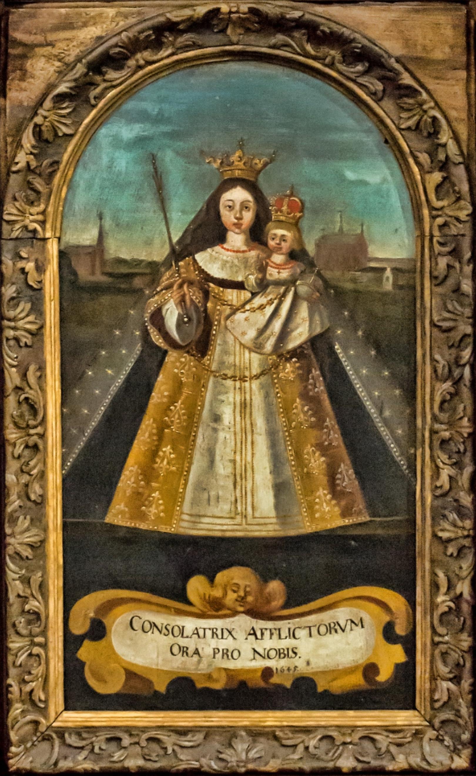 Wand-Altärchen mit Bild der Kevelaer-Madonna, 1645 (c) Karl-Heinz Wagemans