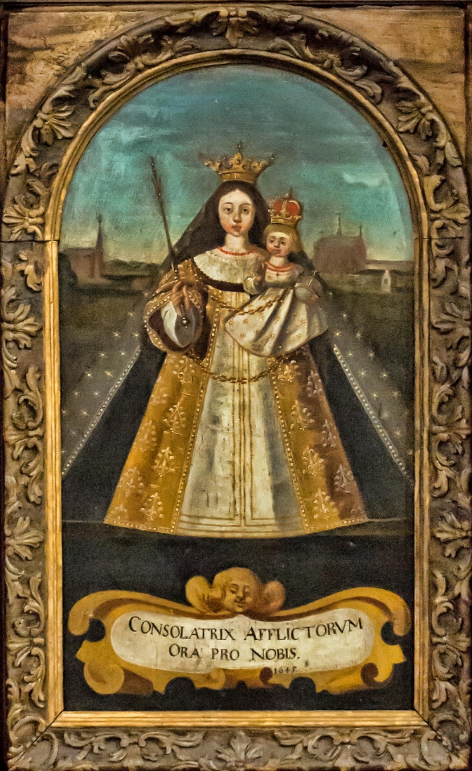 Wand-Altärchen mit Bild der Kevelaer-Madonna, 1645 (c) Karl-Heinz Wagemans