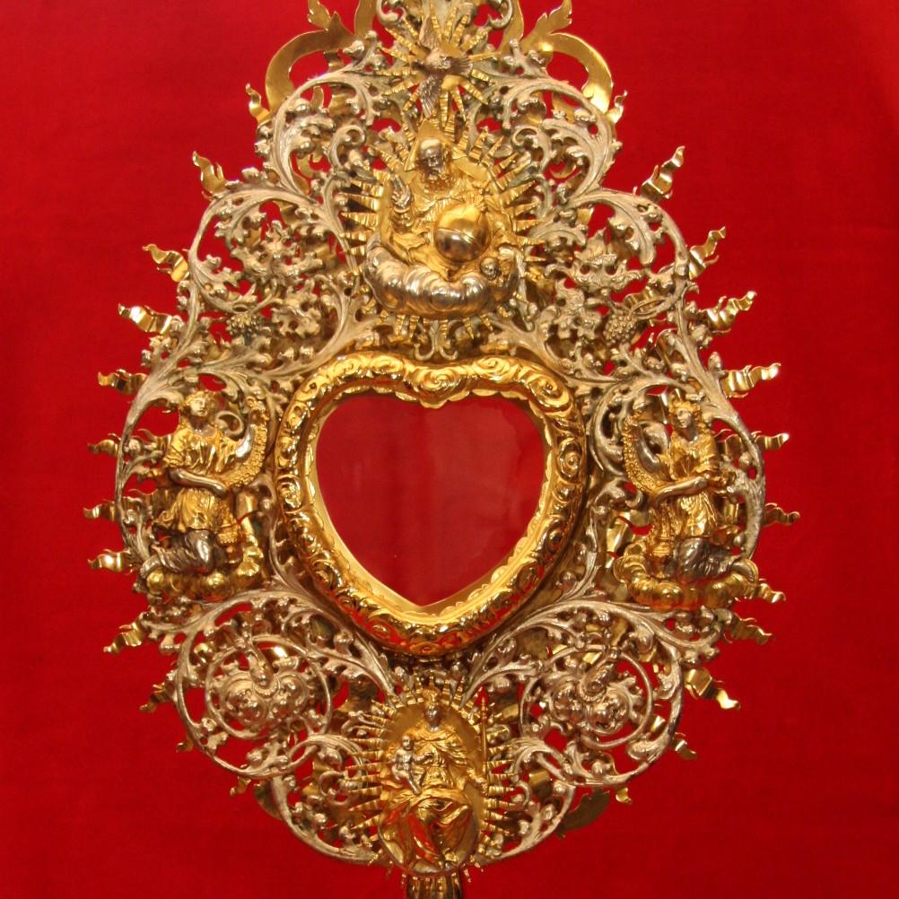 Monstranz, Pfarrkirche St. Cyriakus