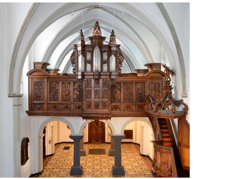 Blick auf die Weidtmann-Orgel (c) Archiv GdG Krefeld-Nordwest