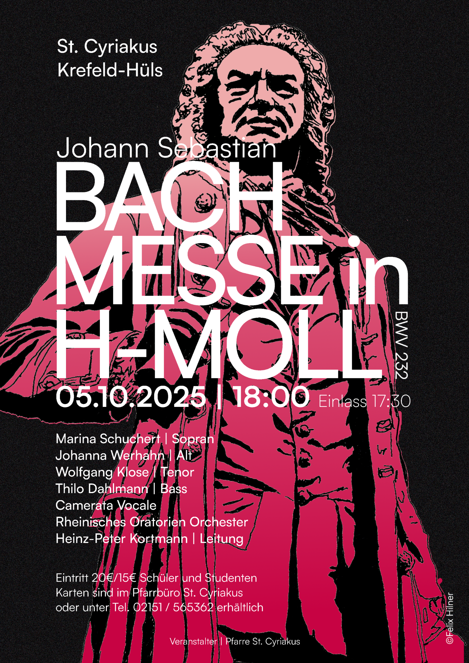 H-moll Messe Plakat (c) Pfarre St. Cyriakus