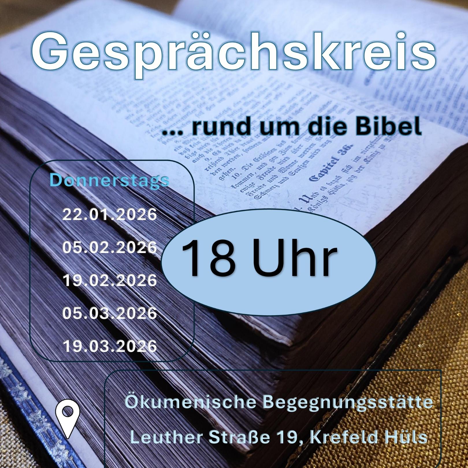 Ökumenischer Gesprächskreis rund um die Bibel - 
