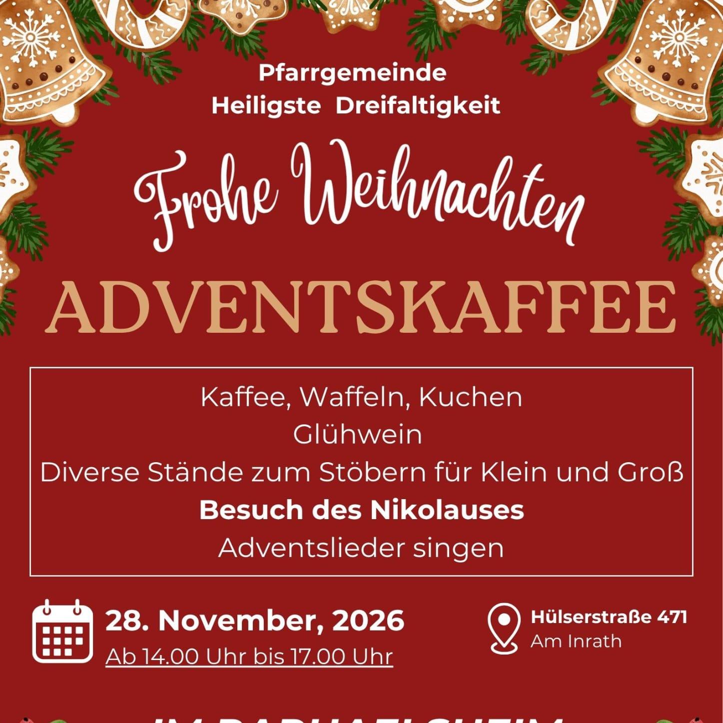 Adventskaffee am 28.11.2026