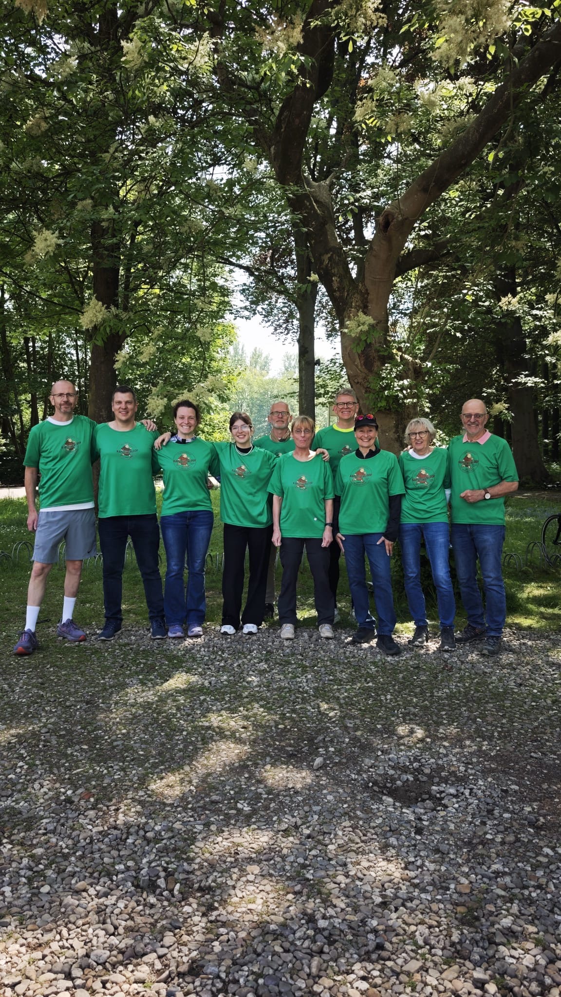 Orga-Team 2. Krieewelsche Kapuzinerloop (c) Matthias Totten