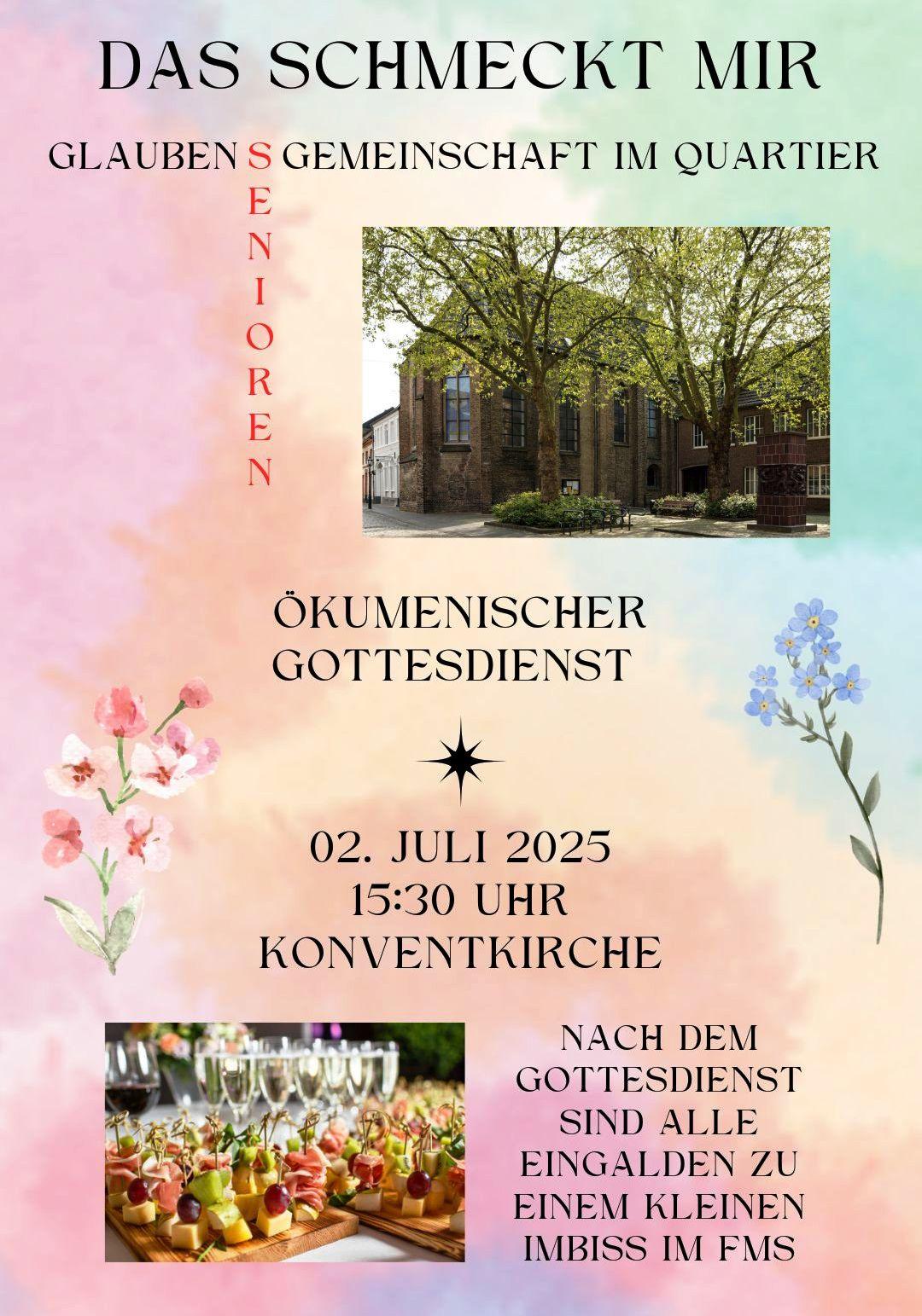 23025_07_02 Das schmeckt mir. Ökumenischer Gottesdienst