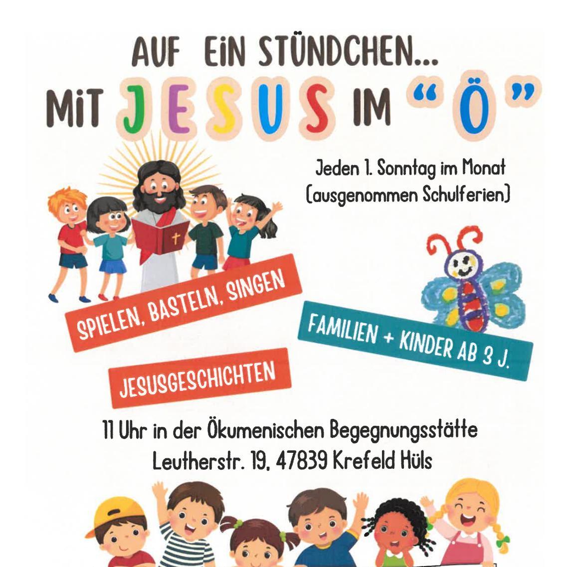 Auf ein Stündchen mit Jesus im Ö Terminübersicht 2. Halbjahr 2025