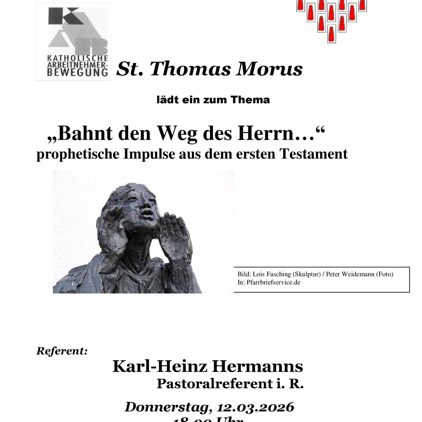 Bahnt dem Herrn den Weg_12.03.2026