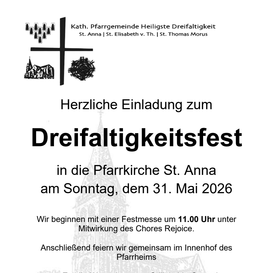 Dreifaltigkeitsfest 2026- Plakat - 1