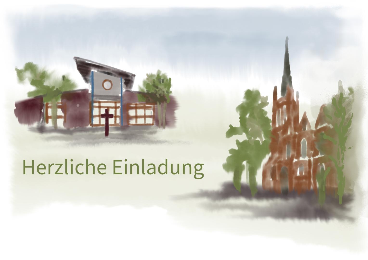 Ö und Kirche St. Cyriakus (c) Bild: Cristina Sczyrba