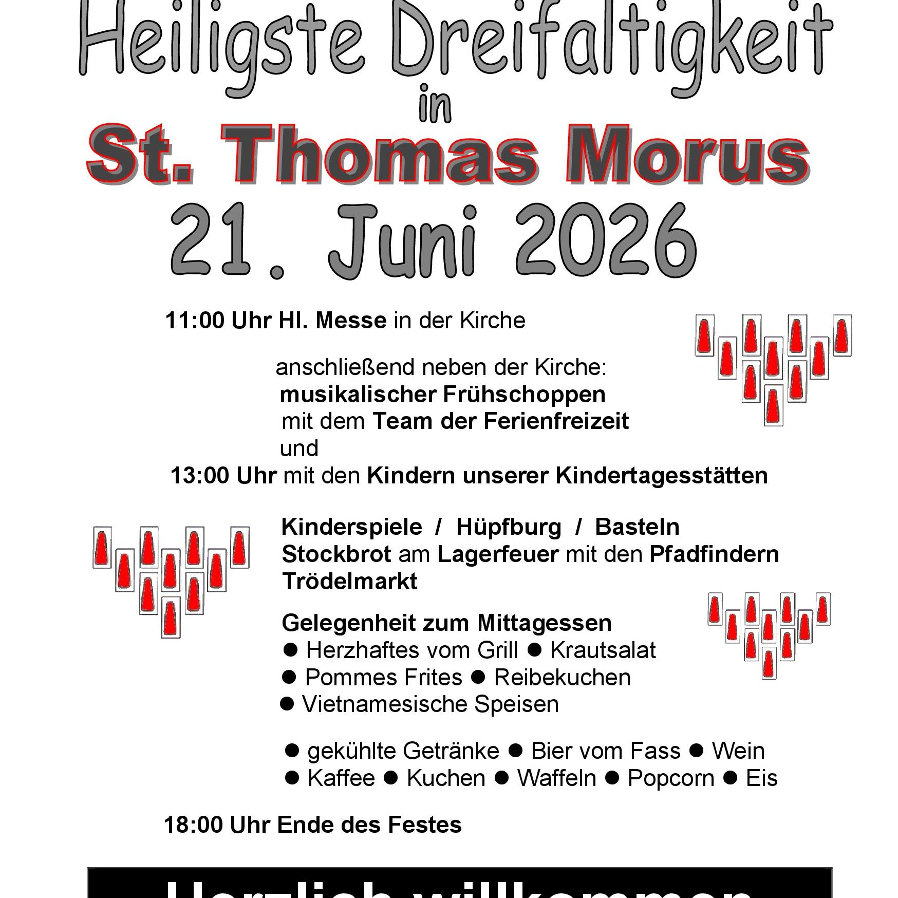 Pfarrfest 2026 Plakat