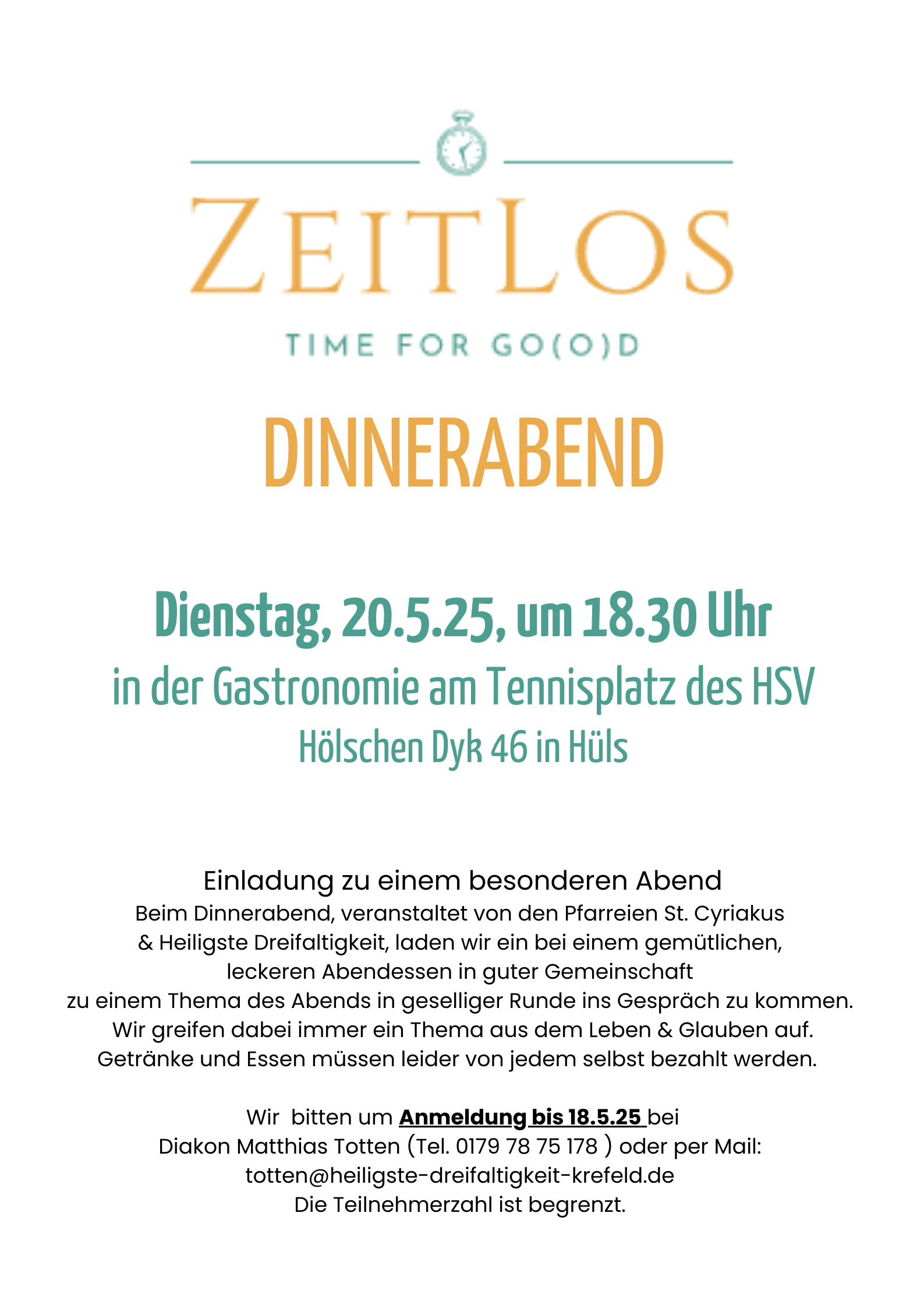 Dinnerabend am 20.05.2025 (c) Matthias Totten