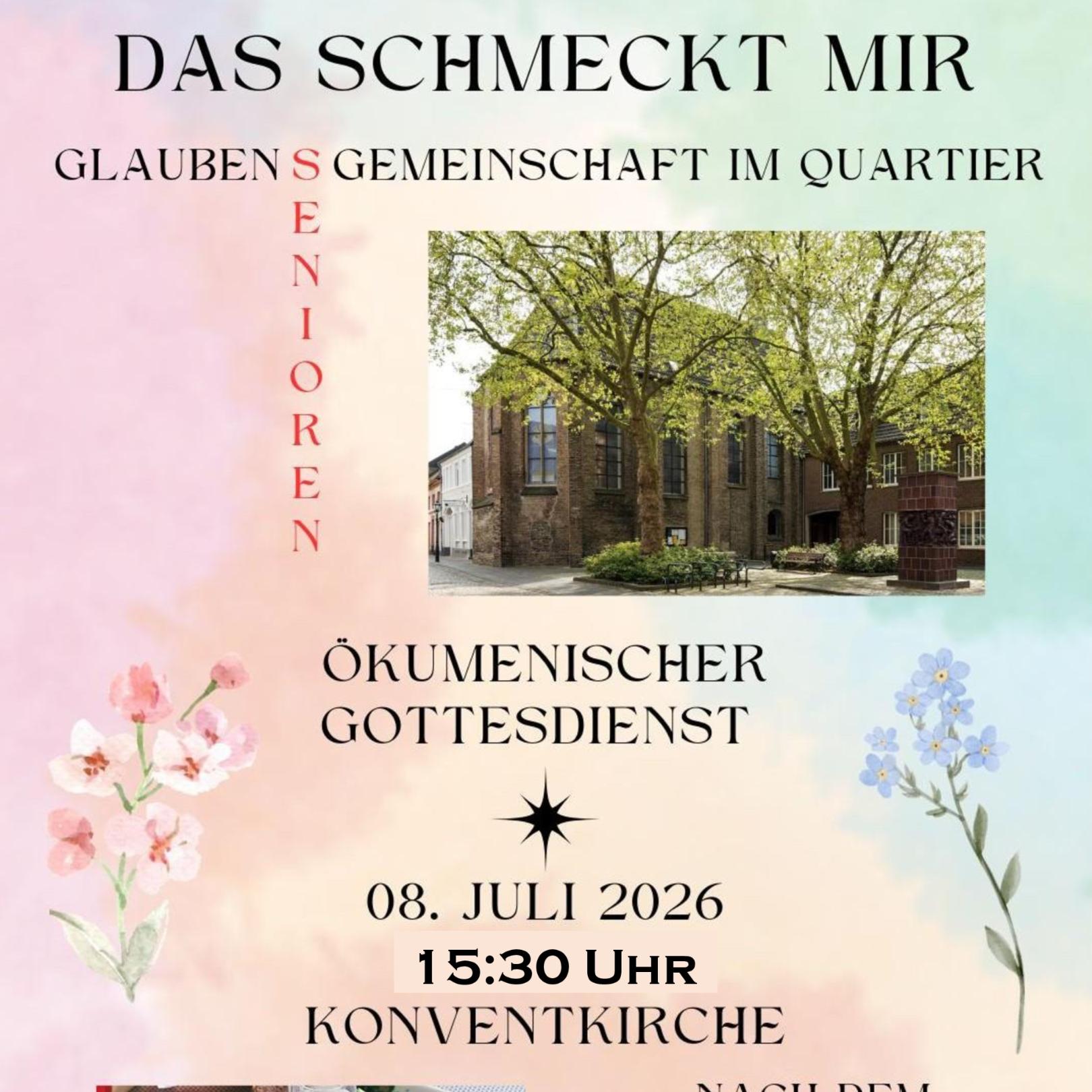 Sommergottesdienst Plakat