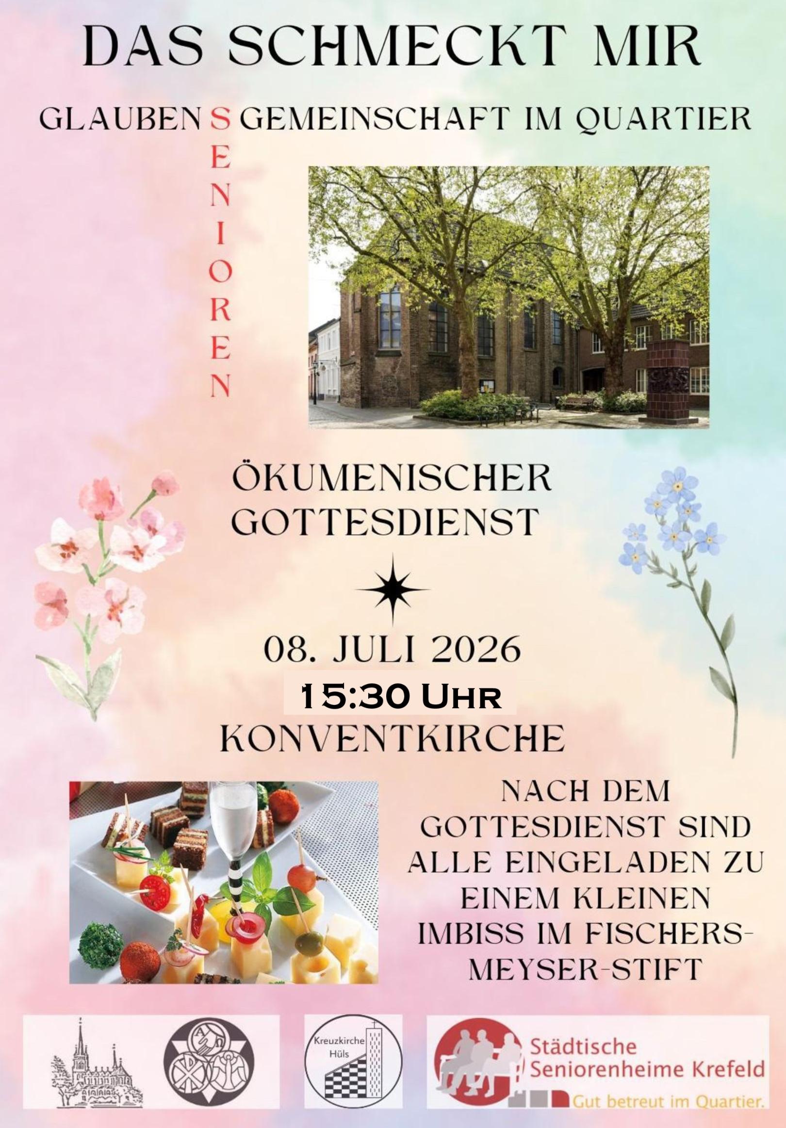 Sommergottesdienst Plakat (c) Ariane Drieskes