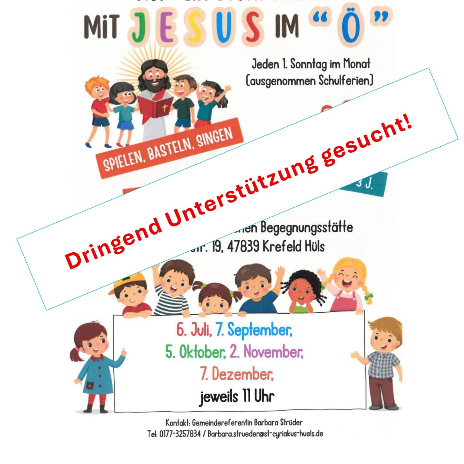 Unterstützung gesucht Stündchen im Ö