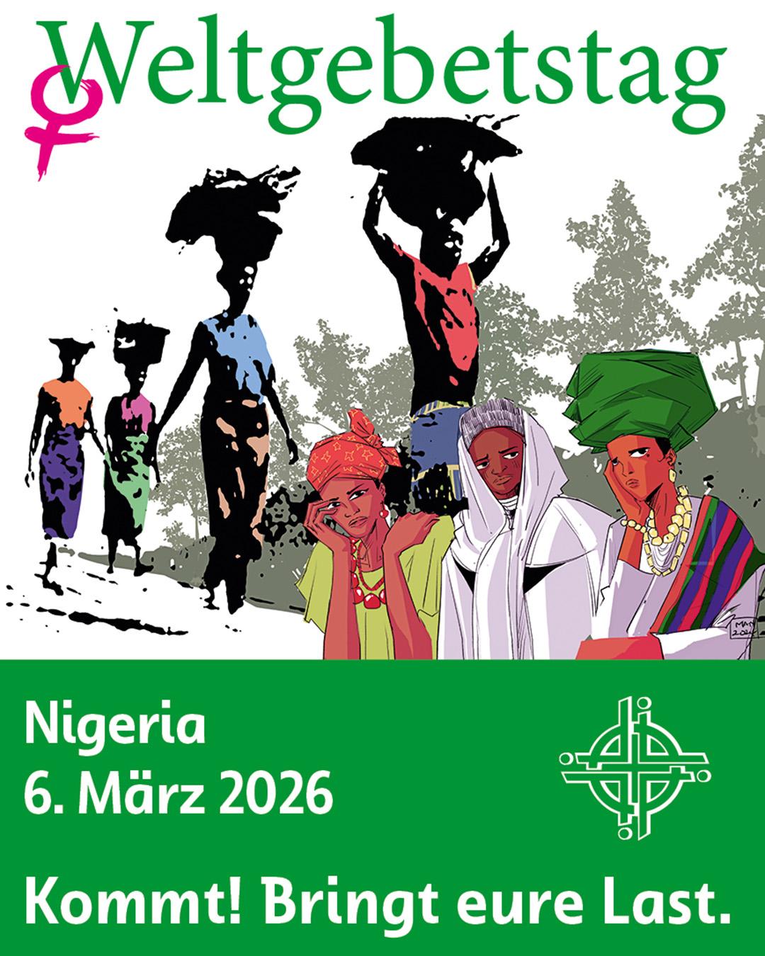 WGT_Banner_2026_Nigeria_web4_social_media (c) Weltgebetstag der Frauen - Deutsches Komitee e.V.